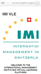 Mobile Screenshot of moodle.imi-luzern.com